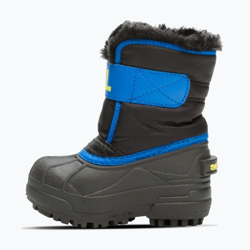 Sorel Snow Commander, stivali da neve per bambini, nero/super blu 8