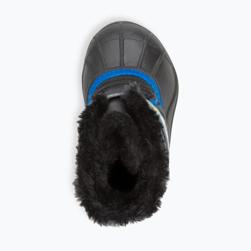 Sorel Snow Commander, stivali da neve per bambini, nero/super blu 11