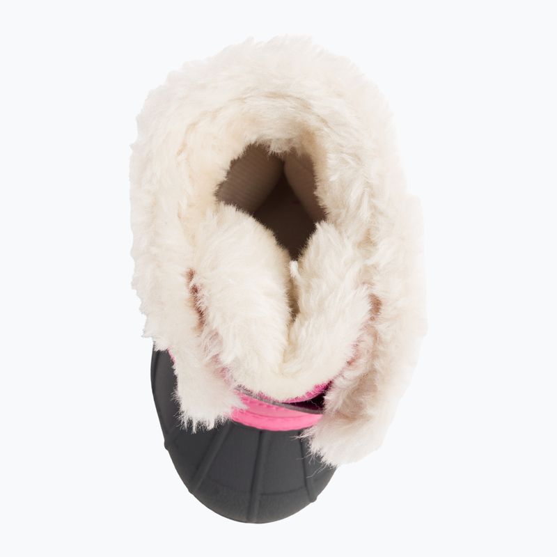 Sorel Snow Commander, stivali da neve per bambini, rosa tropicale e arancio scuro 6