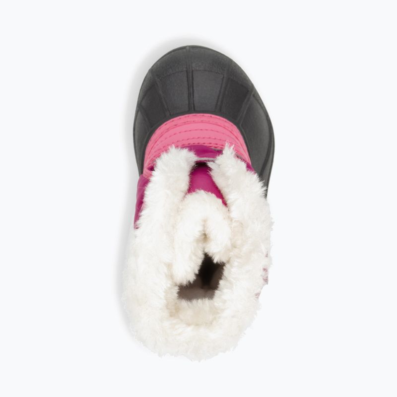 Sorel Snow Commander, stivali da neve per bambini, rosa tropicale e arancio scuro 11