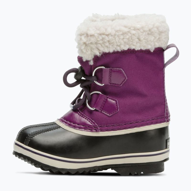 Sorel Yoot Pac Nylon Wp, iris selvatico/prugna scuro, stivali da neve per bambini 2
