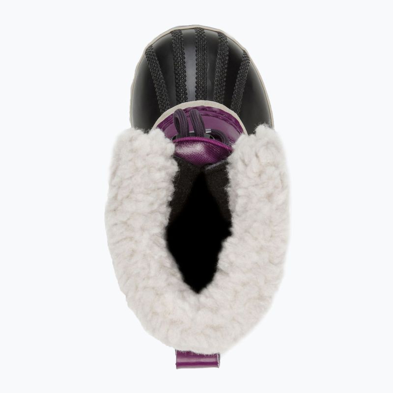 Sorel Yoot Pac Nylon Wp, iris selvatico/prugna scuro, stivali da neve per bambini 4