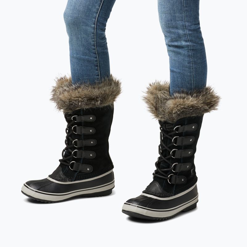 Stivali da neve da donna Sorel Joan of Arctic Dtv nero/quarry 13