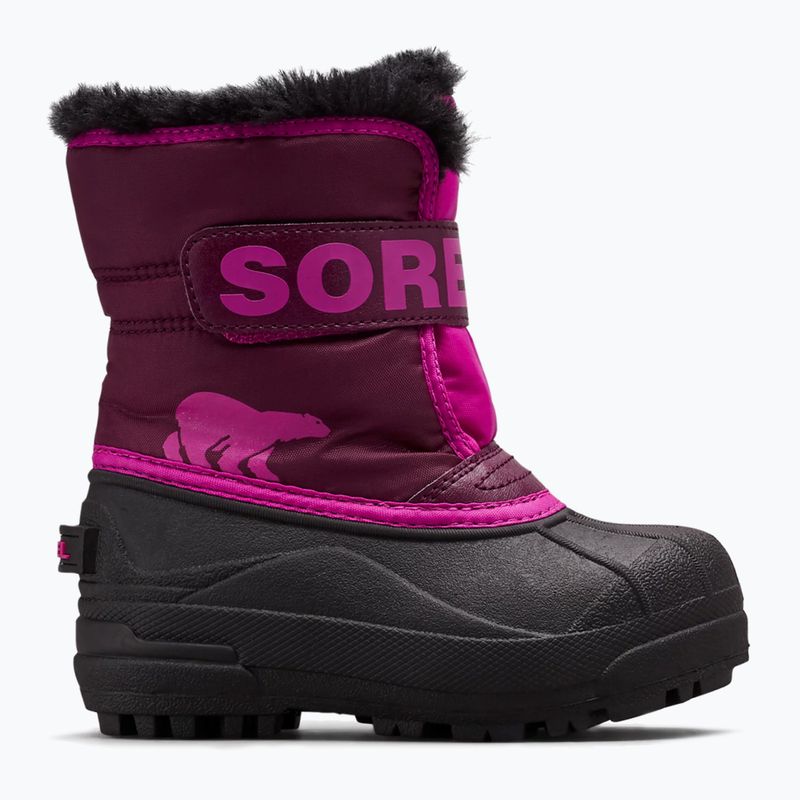 Sorel Snow Commander junior stivali da neve viola dalia/rosa 7