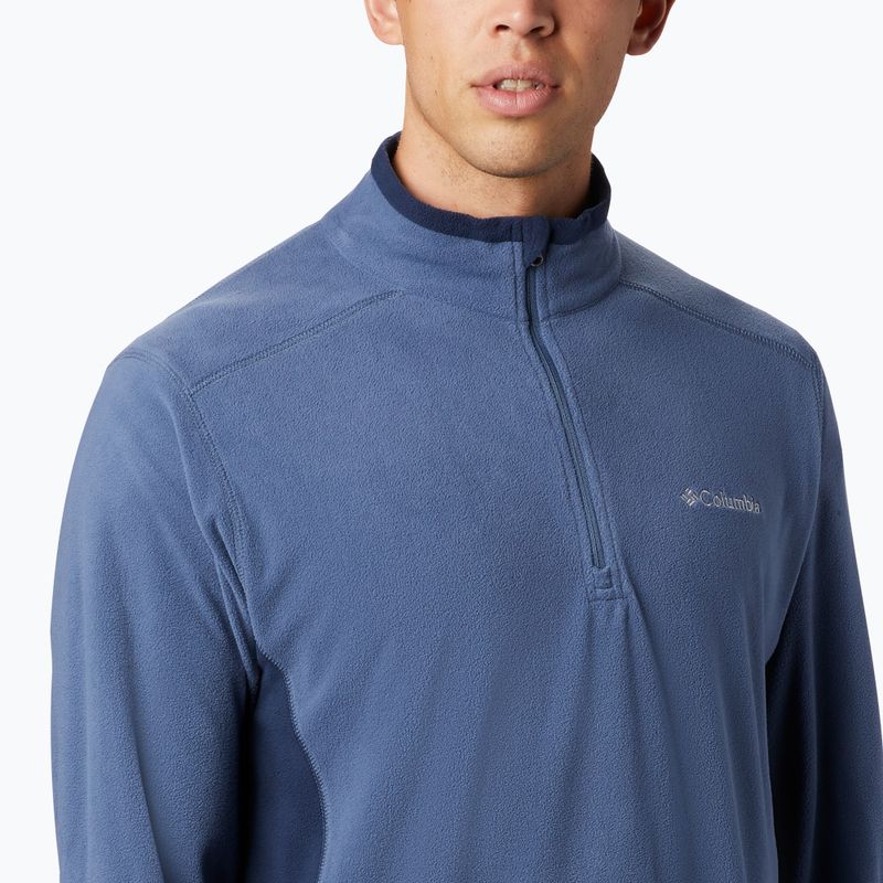 Felpa in pile Columbia Klamath Range II HZ dark mountain / collegiate navy da uomo 5