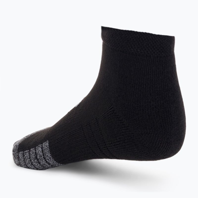 Calze Under Armour Heatgear Low Cut 3 paia nero/nero/acciaio 3