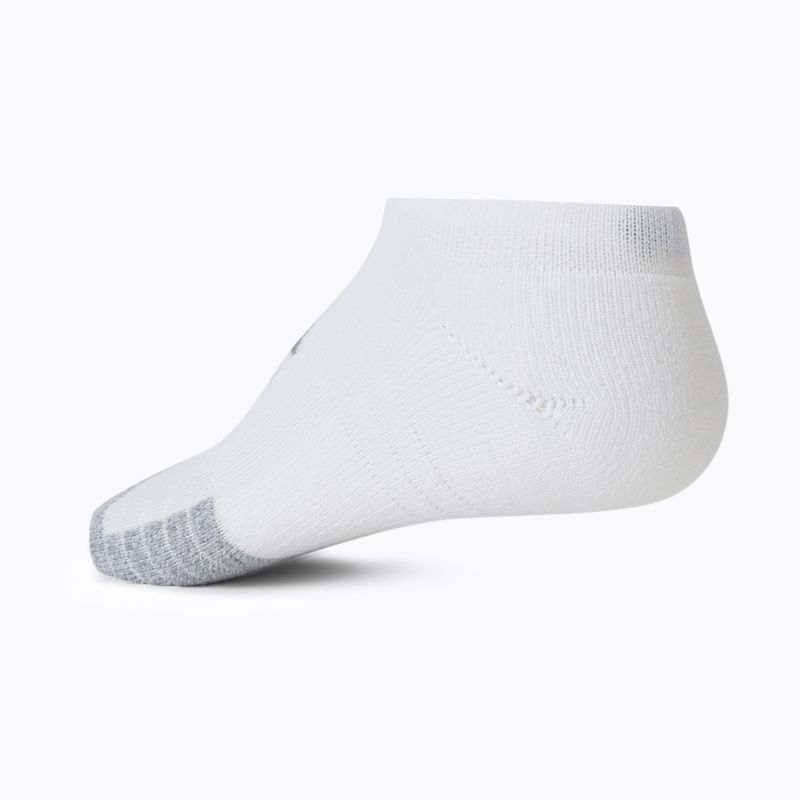 Calzini Under Armour UA Heatgear No Show 3 paia bianco/bianco/acciaio 3
