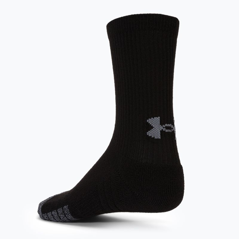 Calzini Under Armour Heatgear 3 paia acciaio/bianco/nero 3