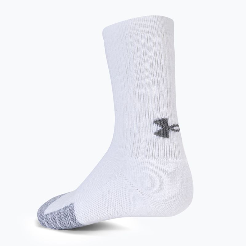 Calzini Under Armour Heatgear 3 paia acciaio/bianco/nero 6