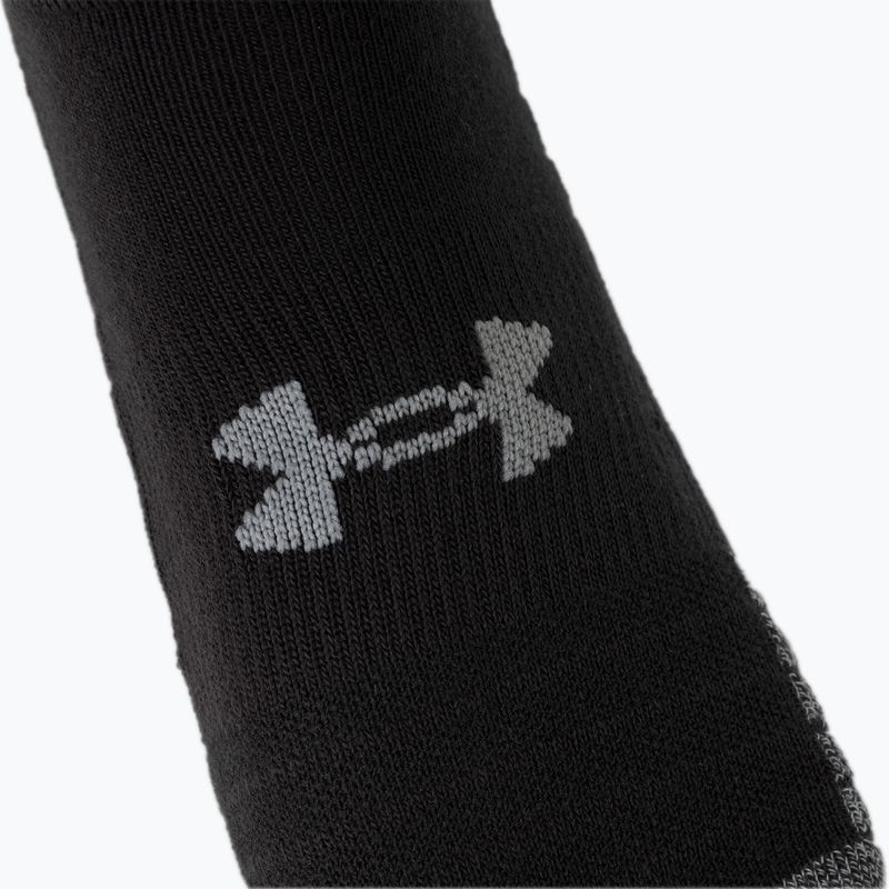 Calze Under Armour UA Heatgear No Show 3 paia nero/nero/acciaio 4