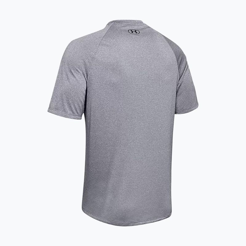 Maglietta da allenamento Under Armour da uomo UA Tech 2.0 Tee Novelty pitch grigio/nero 4