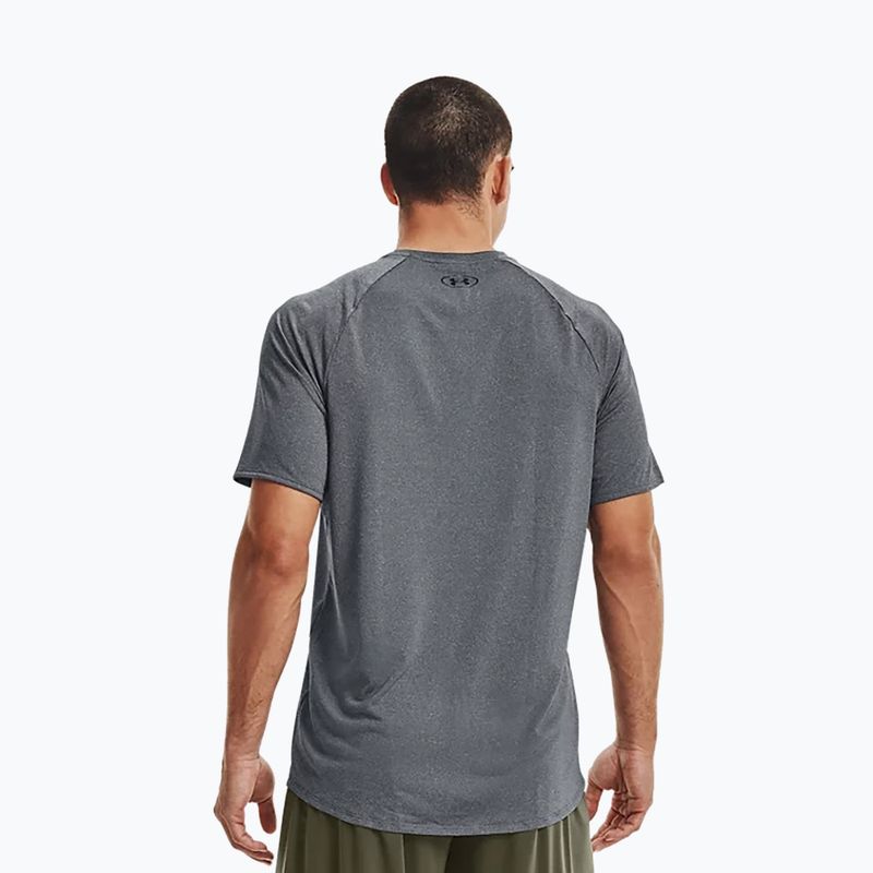 Maglietta da allenamento Under Armour da uomo UA Tech 2.0 Tee Novelty pitch grigio/nero 8