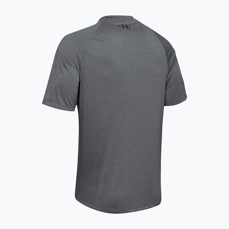 Maglietta da allenamento Under Armour da uomo UA Tech 2.0 Tee Novelty pitch grigio/nero 6