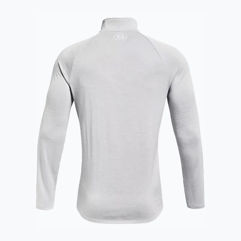 Felpa Under Armour Tech 2.0 1/2 Zip halo uomo grigio/bianco 6