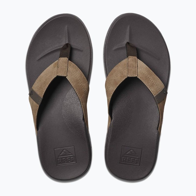 Infradito REEF Cushion Phantom da uomo, marrone/tan 9
