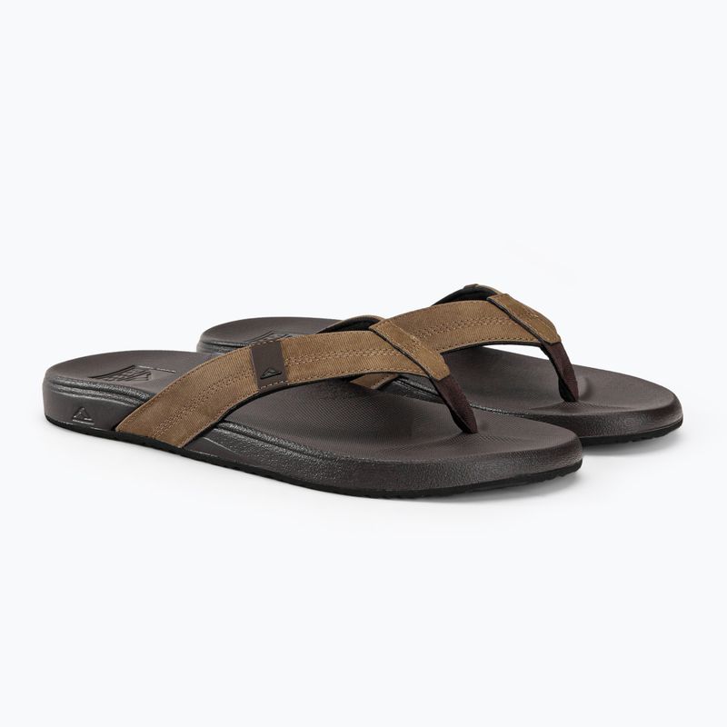 Infradito REEF Cushion Phantom da uomo, marrone/tan 4