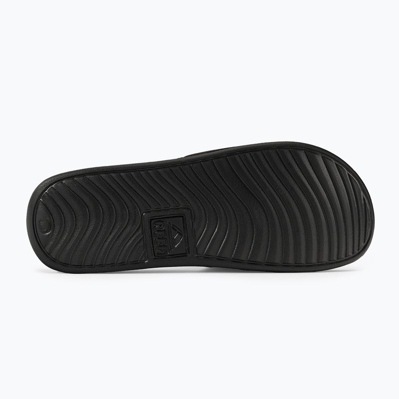 REEF One Slide nero infradito da uomo 5