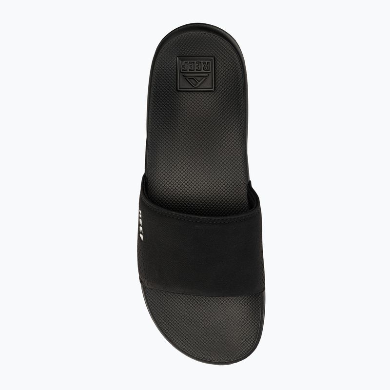 REEF One Slide nero infradito da uomo 6