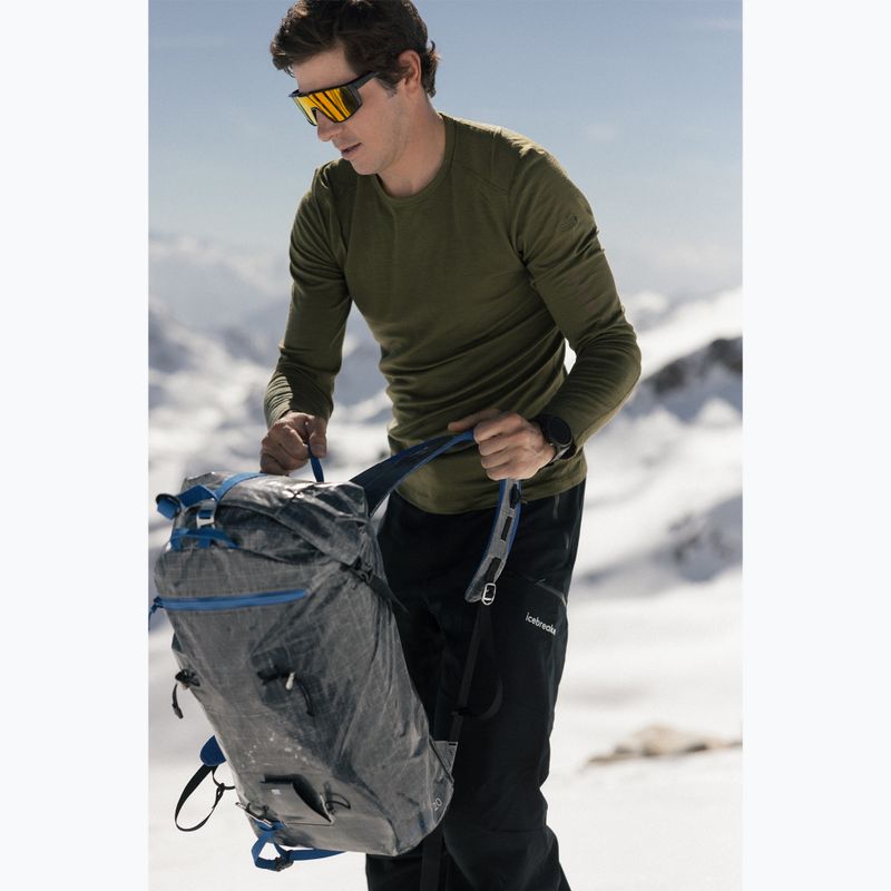 Maglia termica da uomo icebreaker 200 Oasis Crewe loden 9
