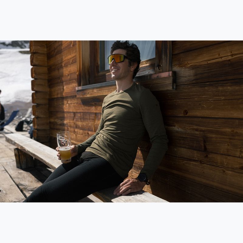 Maglia termica da uomo icebreaker 200 Oasis Crewe loden 10