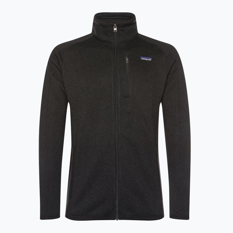 Uomo Patagonia Better Sweater Felpa da trekking in pile nero 3