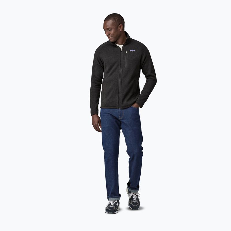 Uomo Patagonia Better Sweater Felpa da trekking in pile nero 2