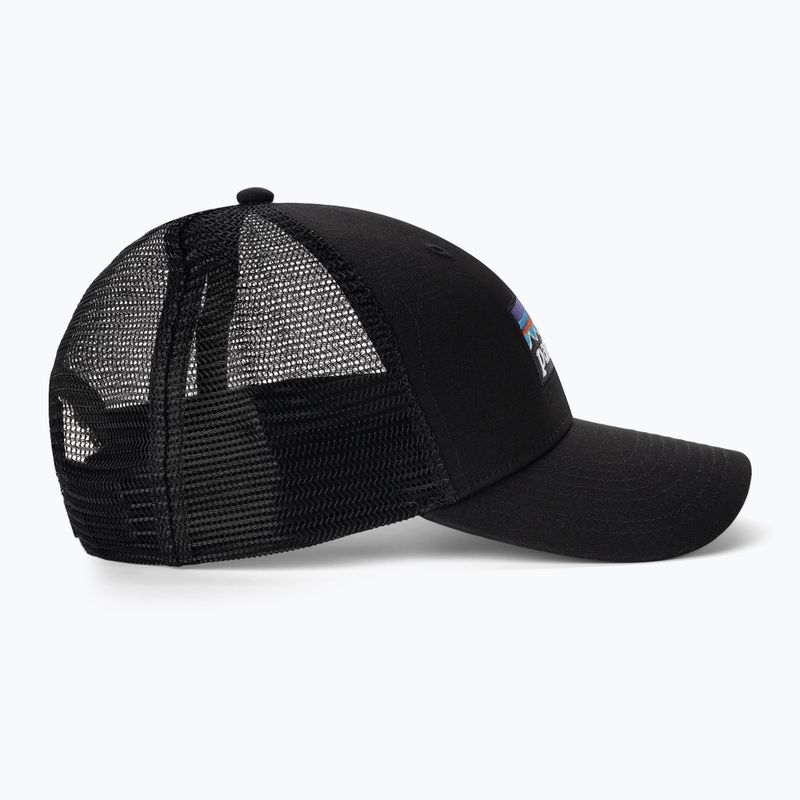 Cappello Patagonia P-6 Logo LoPro Trucker nero 2