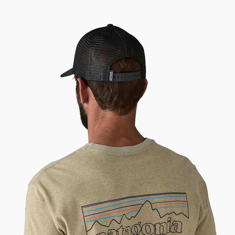 Cappello Patagonia P-6 Logo LoPro Trucker nero 9