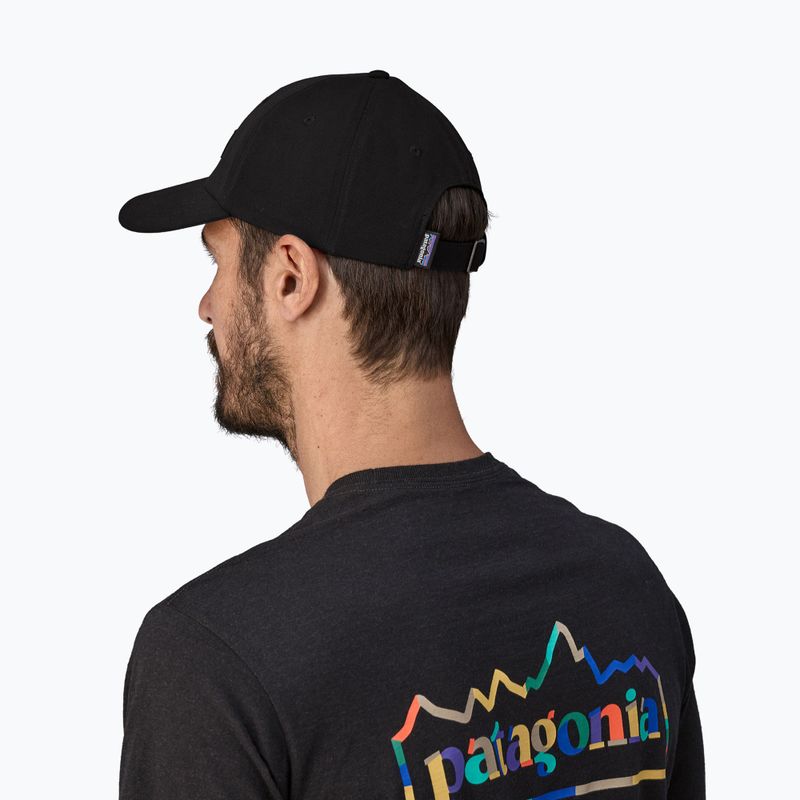 Cappello trucker Patagonia P-6 Logo nero 8