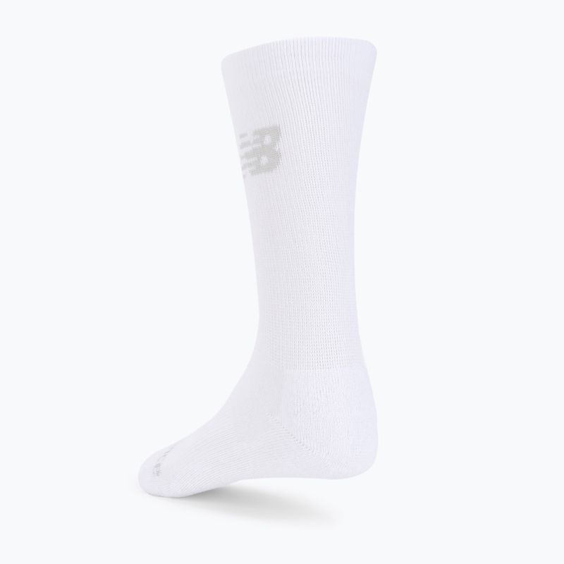 Calzini New Balance Performance Cotton Cushioned Crew 3 paia bianco 2