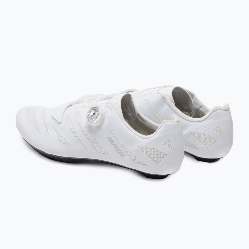 Scarpe da strada da uomo Mavic Tretry Cosmic Elite SL bianco/bianco/nero 3