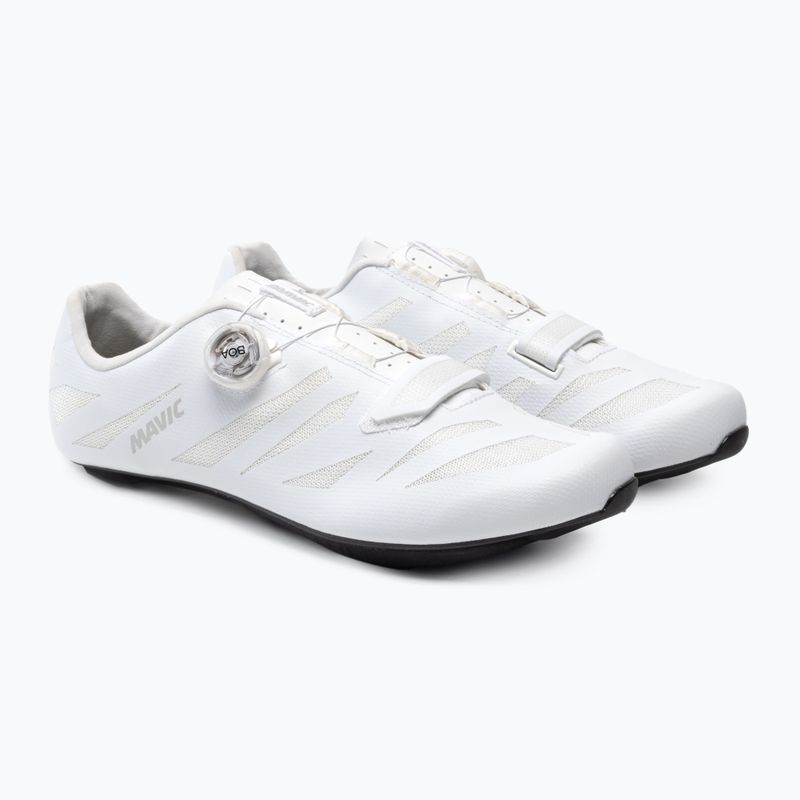 Scarpe da strada da uomo Mavic Tretry Cosmic Elite SL bianco/bianco/nero 5