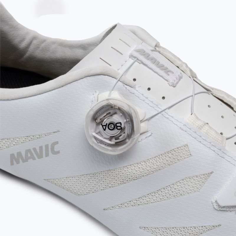 Scarpe da strada da uomo Mavic Tretry Cosmic Elite SL bianco/bianco/nero 7