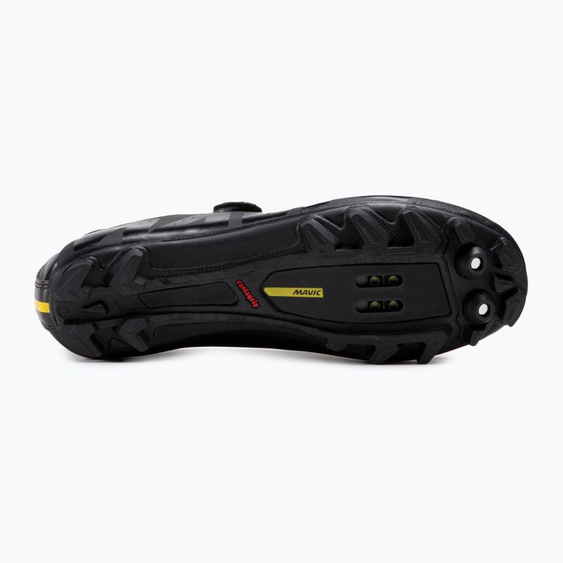 Scarpe da ciclismo MTB da uomo Mavic Tretry Crossmax Boa nero/nero/nero 5