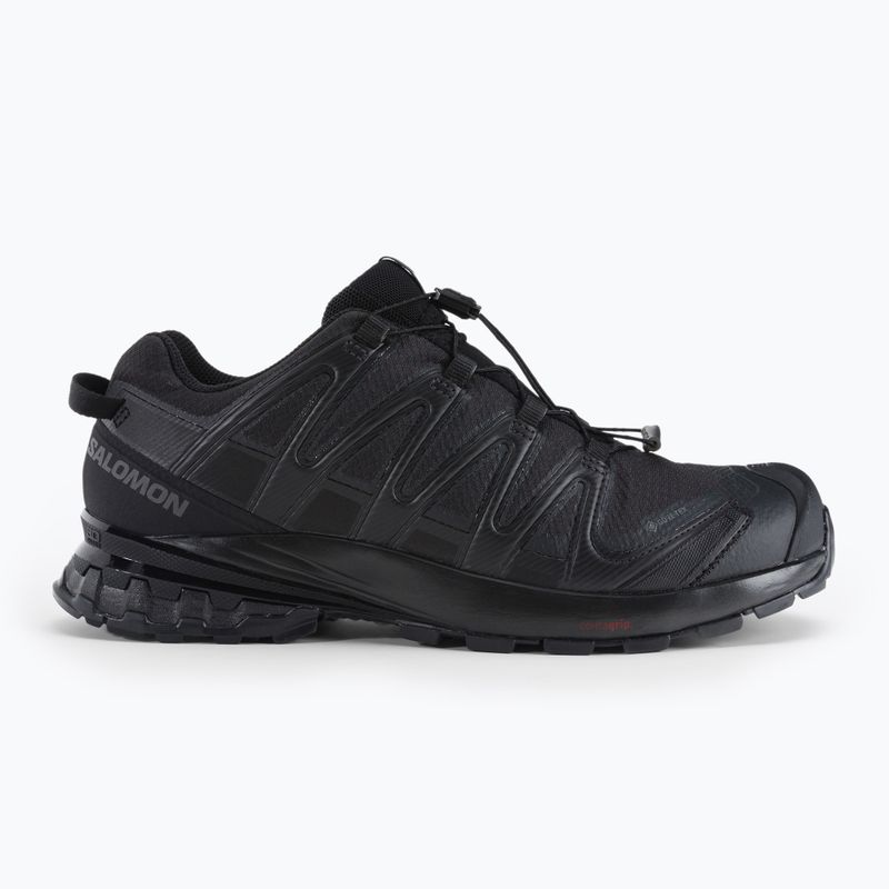 Scarpe da corsa da uomo Salomon XA Pro 3D V8 GTX nero 2