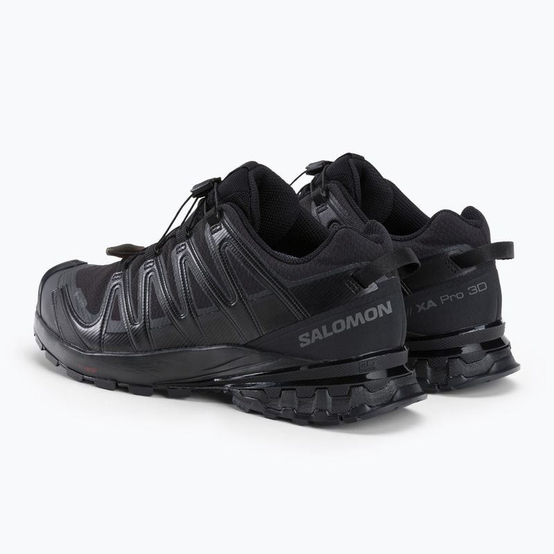 Scarpe da corsa da uomo Salomon XA Pro 3D V8 GTX nero 3