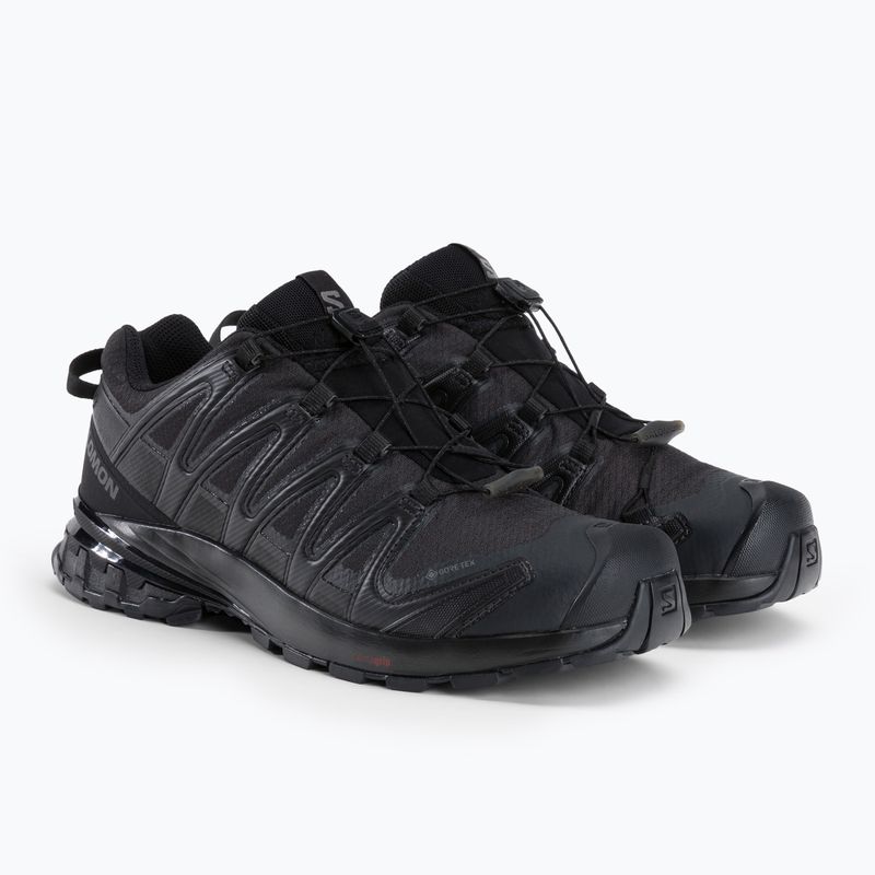 Scarpe da corsa da uomo Salomon XA Pro 3D V8 GTX nero 4