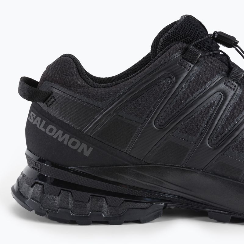 Scarpe da corsa da uomo Salomon XA Pro 3D V8 GTX nero 9