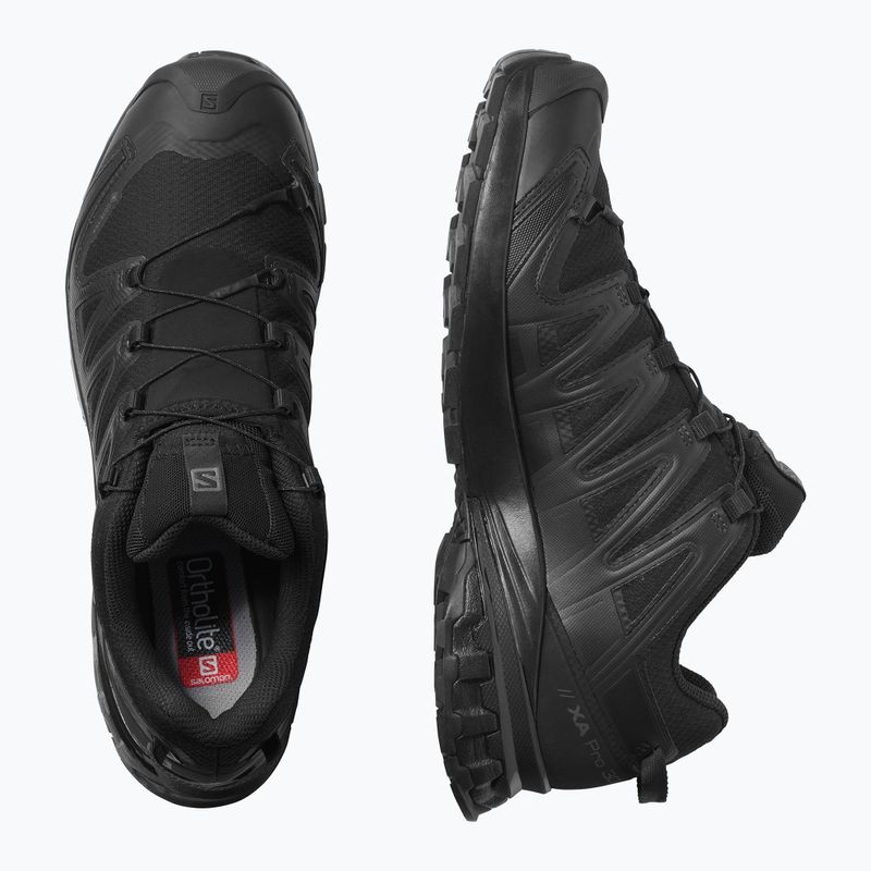 Scarpe da corsa da uomo Salomon XA Pro 3D V8 GTX nero 14