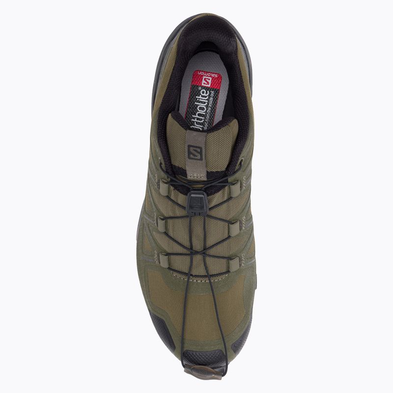 Scarpe da corsa Salomon Speedcross 5 Wide grape leaf/nero da uomo 6