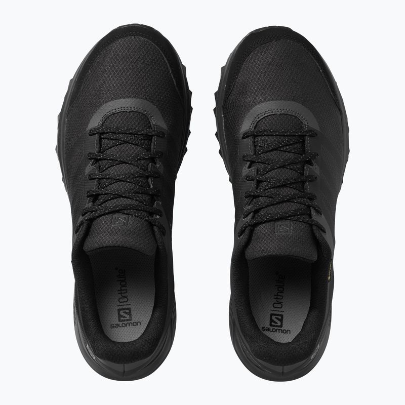 Scarpe da corsa Salomon Trailster 2 GTX da uomo phantom/ebony/nero 14