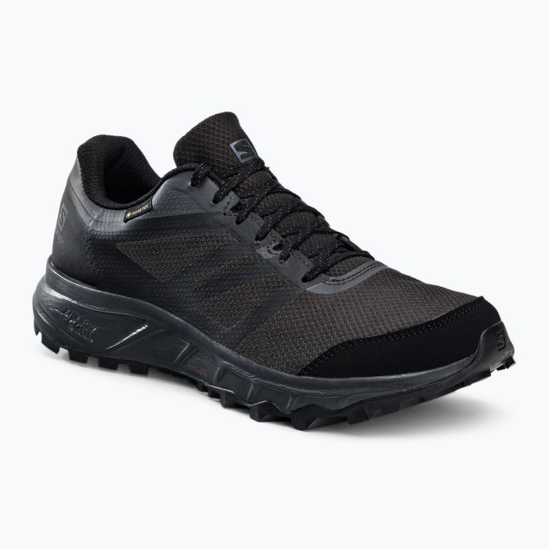 Scarpe da corsa Salomon Trailster 2 GTX da uomo phantom/ebony/nero