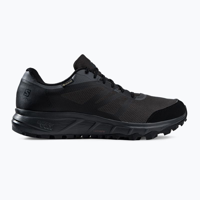 Scarpe da corsa Salomon Trailster 2 GTX da uomo phantom/ebony/nero 2