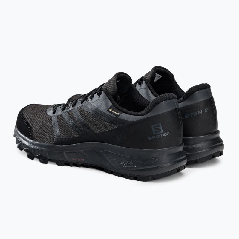 Scarpe da corsa Salomon Trailster 2 GTX da uomo phantom/ebony/nero 3