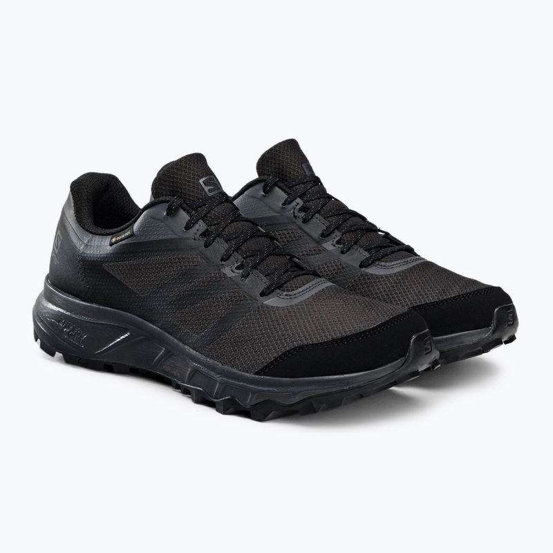 Scarpe da corsa Salomon Trailster 2 GTX da uomo phantom/ebony/nero 4