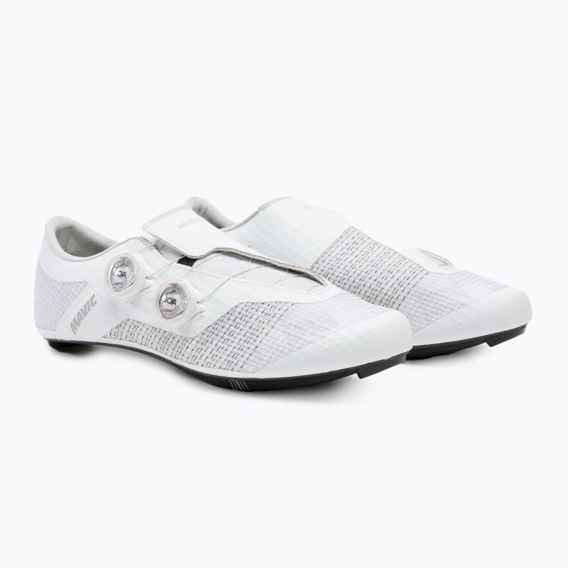 Scarpe da strada Mavic Tretry Cosmic Ultimate III grigio ghiacciaio/bianco/nero per uomo 4