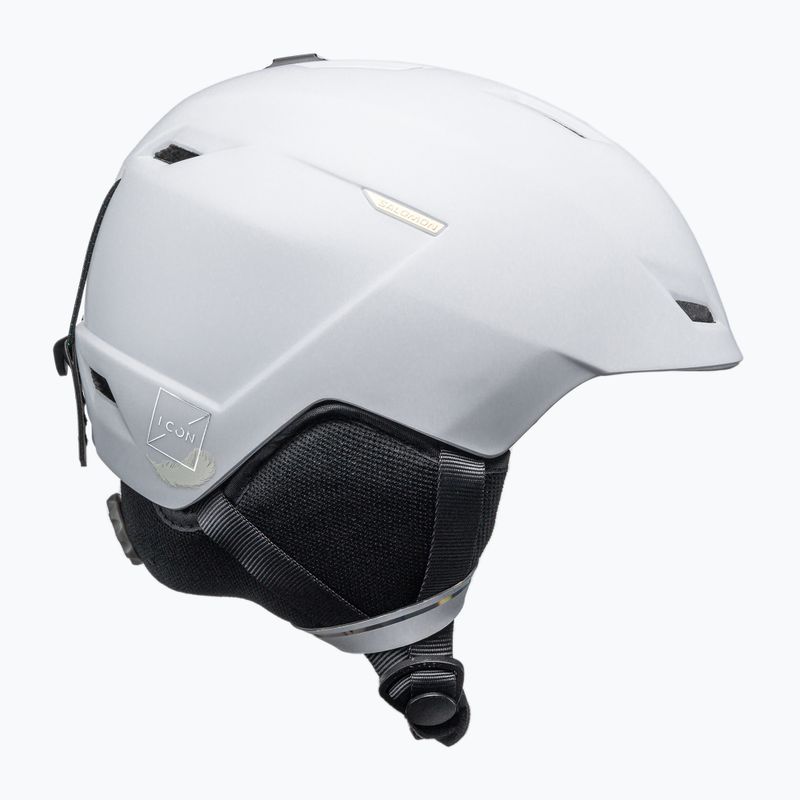 Casco da sci da donna Salomon Icon LT bianco 4