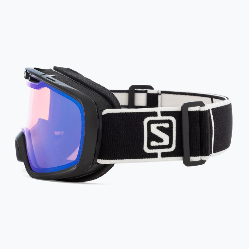 Salomon Aksium Photo occhiali da sci nero/azzurro 4