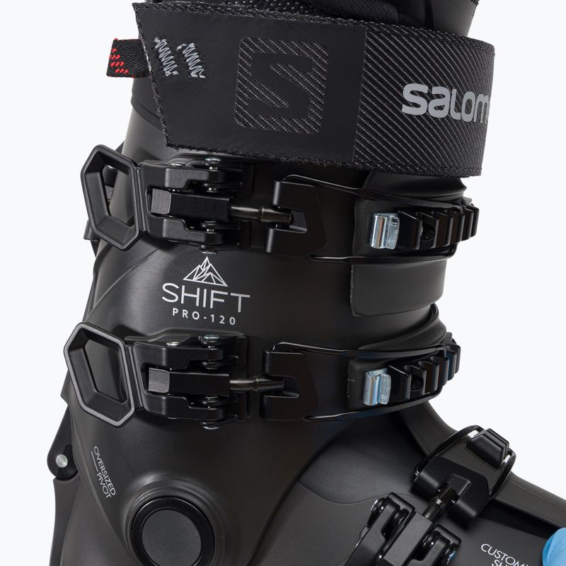 Scarponi da sci da uomo Salomon Shift Pro 120 AT belluga nero argento 6