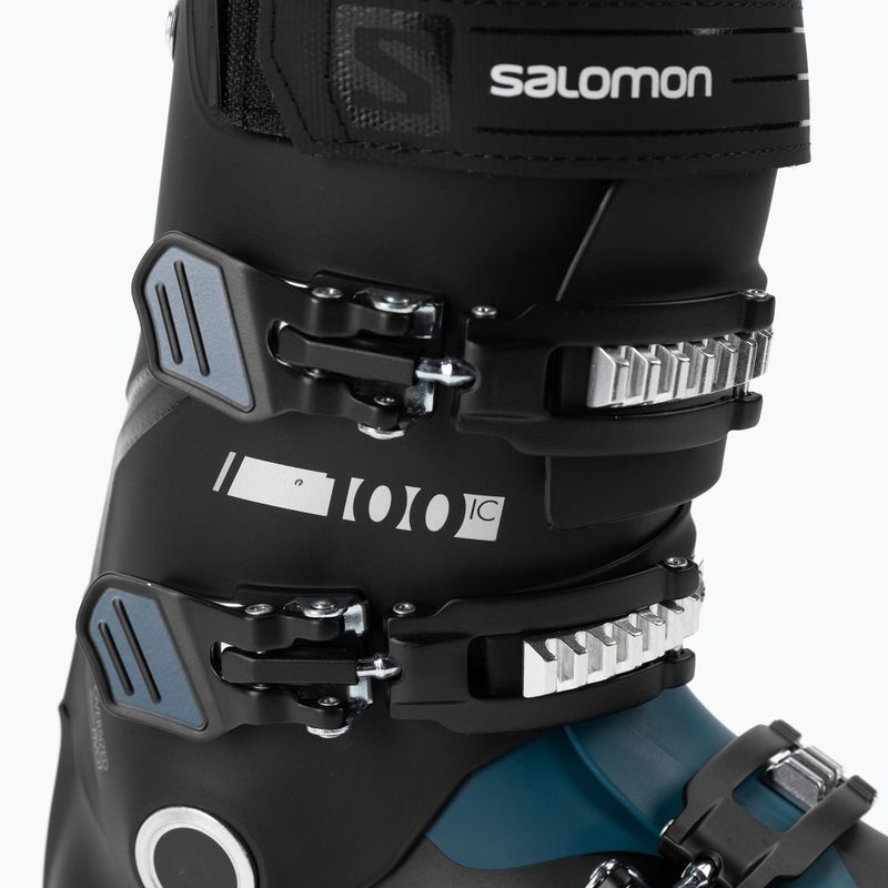 Scarponi da sci da uomo Salomon S/Pro HV 100 IC nero/blu/argento 6